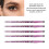 5pcs Soft Lip Makeup Brushes with Glitter Handle for Travelers 3