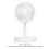 4 Speed USB Floor Fan 3600mAh, Foldable, Quiet, Adjustable Height 7