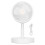 4 Speed USB Floor Fan 3600mAh, Foldable, Quiet, Adjustable Height 3