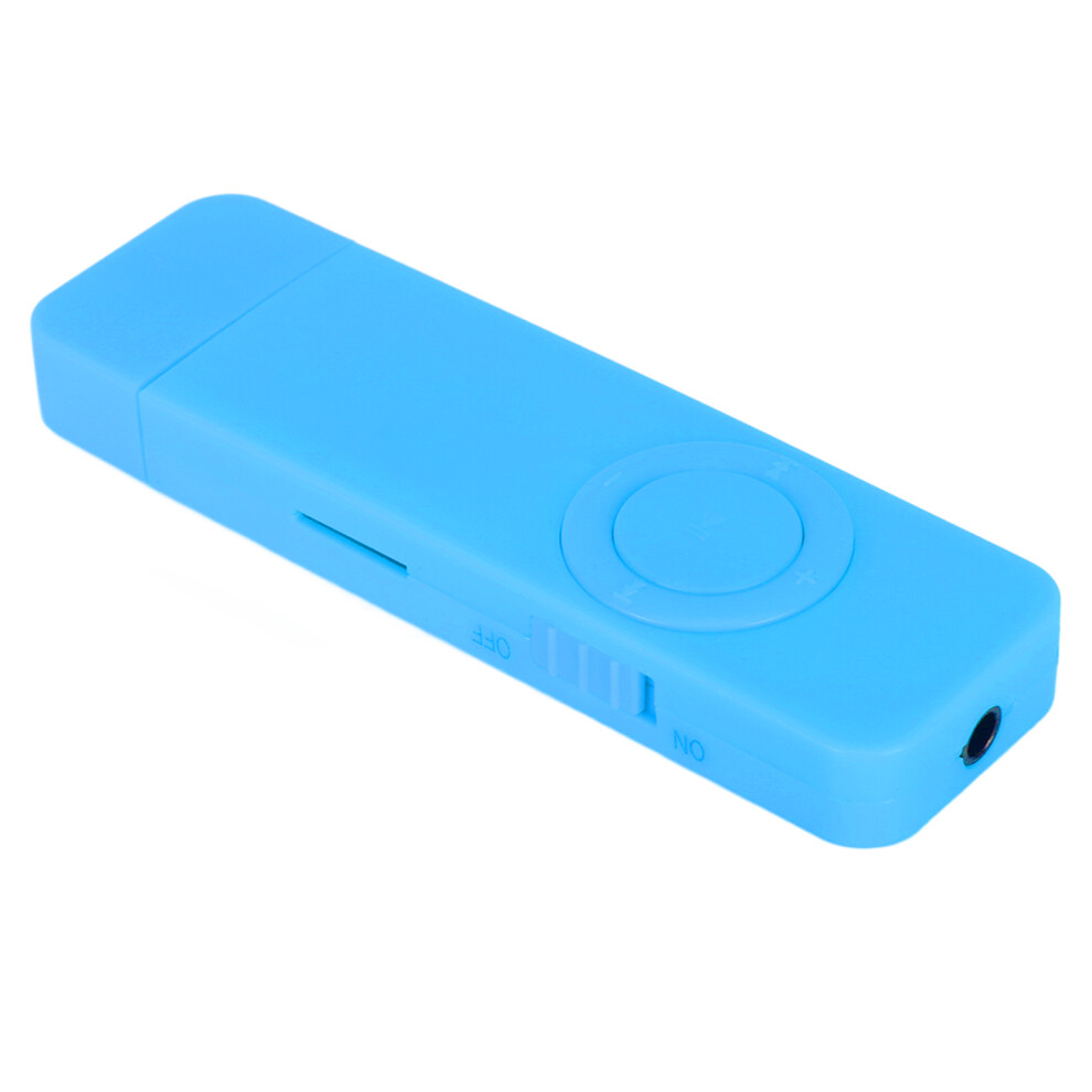 Slim Mp3 Player 8Gb With 64Gb Expandable Memory & Hifi Sound Blue 4651332272021