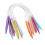 Multicolor Plastic Circular Tube Knitting Needles 5