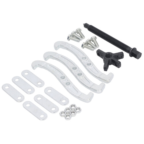 150mm Carbon Steel 3 Claw Puller Tool Spiral Rod Double Hole Design 2