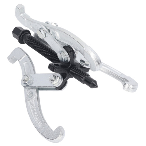 150mm Carbon Steel 3 Claw Puller Tool Spiral Rod Double Hole Design