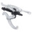 150mm Carbon Steel 3 Claw Puller Tool Spiral Rod Double Hole Design 12