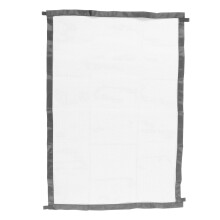 Expandable Dog Mesh Gate with 5 Hooks, Nylon, for Doorways & Stairs