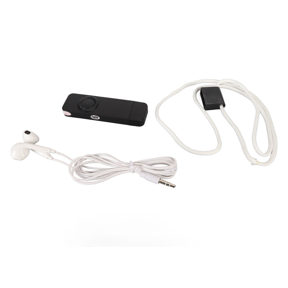 8Gb Mp3 Player With 64Gb Expandable Usb Drive Slim Portable Hifi Sound Black 6931332272008