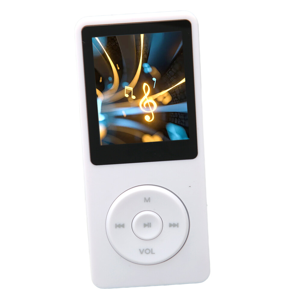 Portable 1.8In Mp3 Mp4 Player 8Gb 64Gb Support 30Hrs Battery Life White 8771332276594