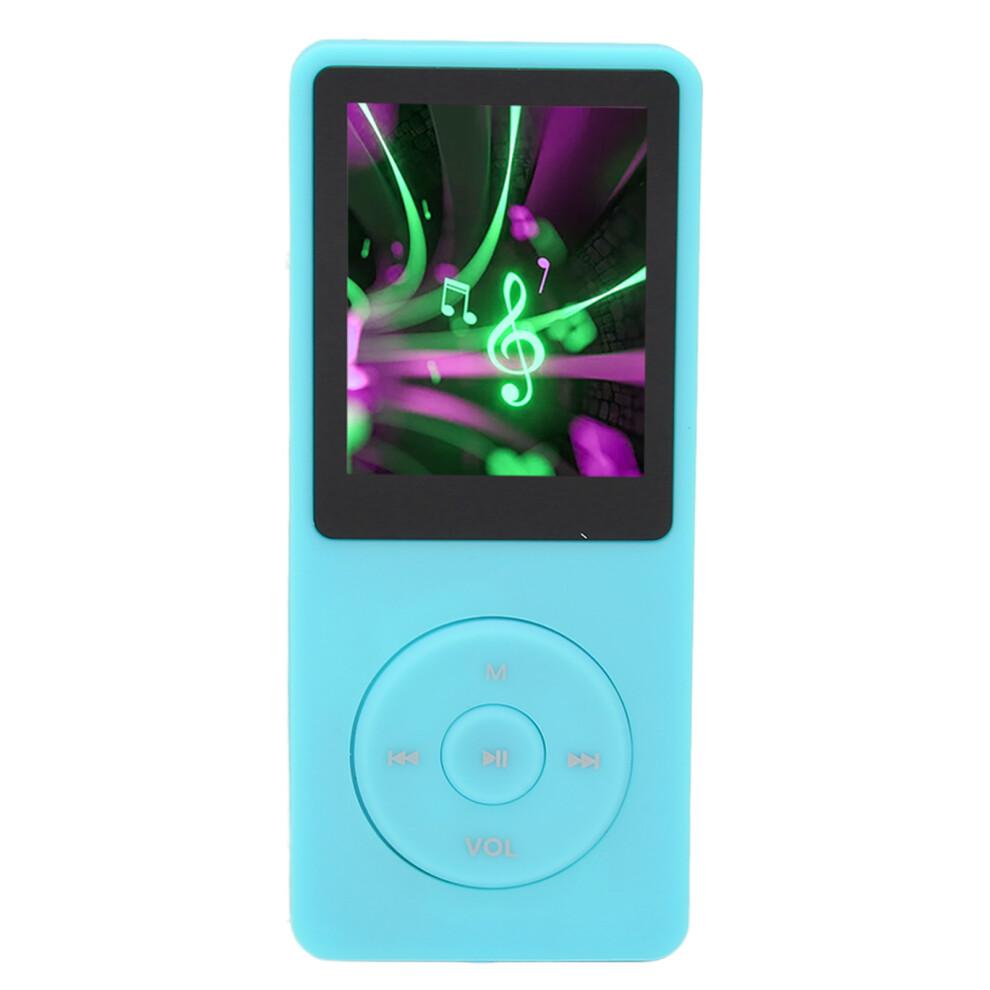 Sports Mp3 Mp4 Player 1.8In Screen 8Gb 64Gb Expandable Blue 3341332276631