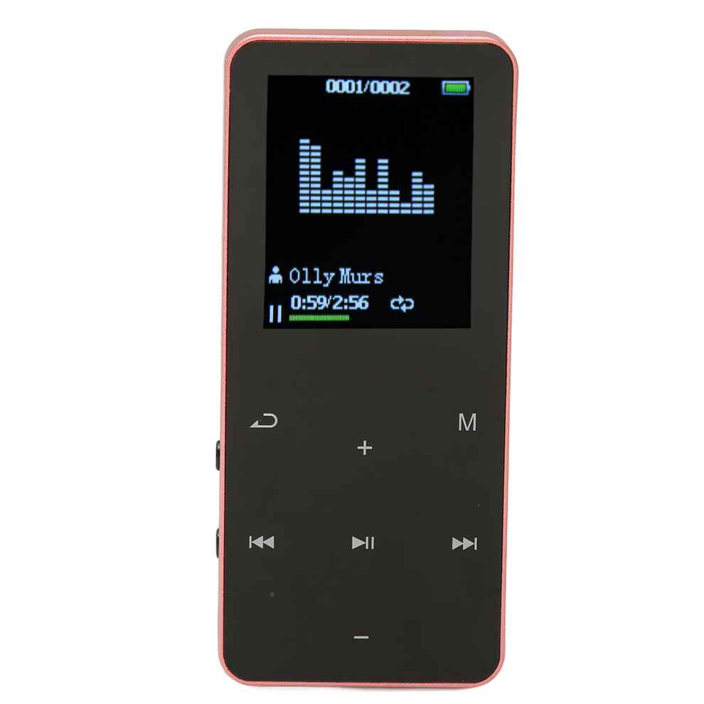 Bluetooth 4.2 Mp3 Player 8Gb 1.8' Screen Hifi Sound Finish Pink 9371332276649