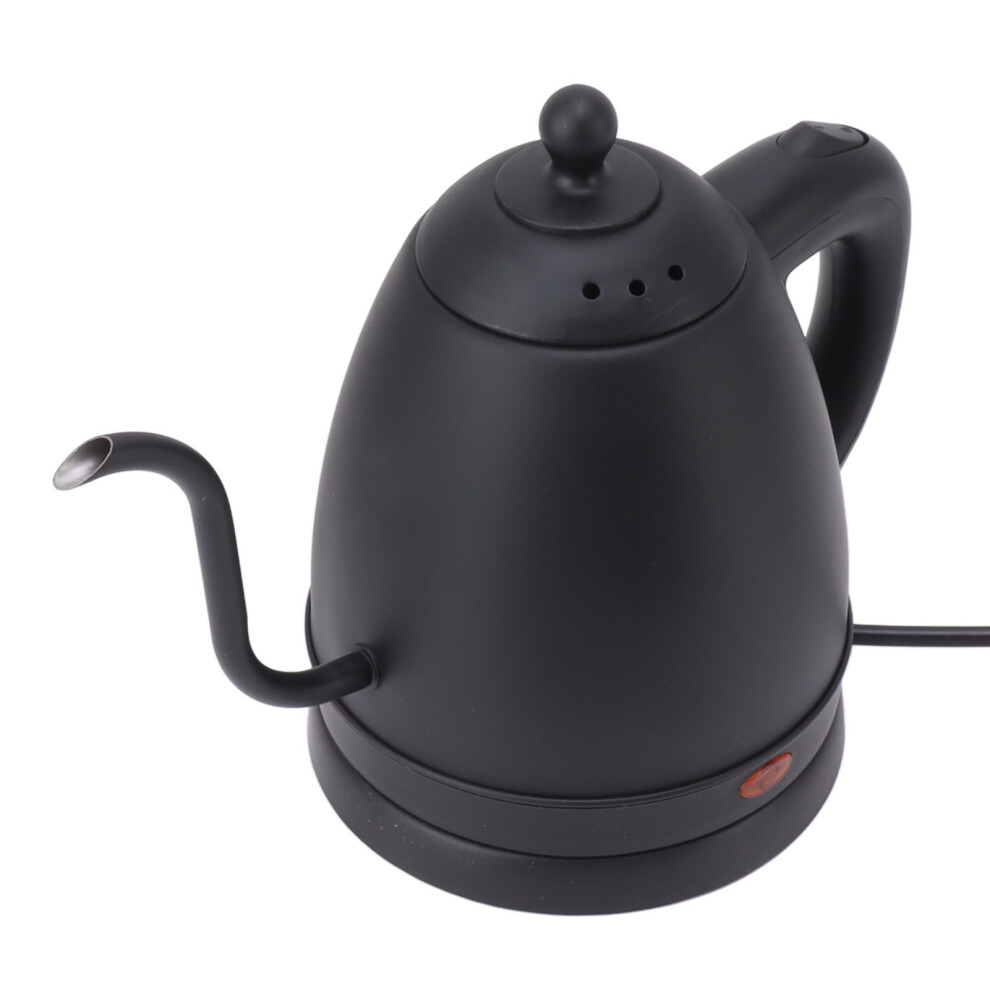 Gooseneck Electric Kettle 1.2L 304 Stainless Steel Pour Over Coffee Pot