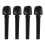 Viola String Pegs 4PCS - Easy Install Black Ebony Tuning Pegs 12