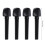 Viola String Pegs 4PCS - Easy Install Black Ebony Tuning Pegs 2