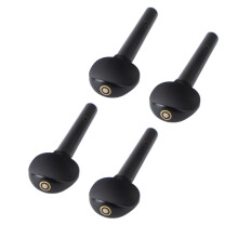 Viola String Pegs 4PCS - Easy Install Black Ebony Tuning Pegs