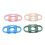 Flexible Silicone Bottle Handles 4 Pack for Infant Bottles Easy Grip 9