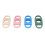Flexible Silicone Bottle Handles 4 Pack for Infant Bottles Easy Grip 14