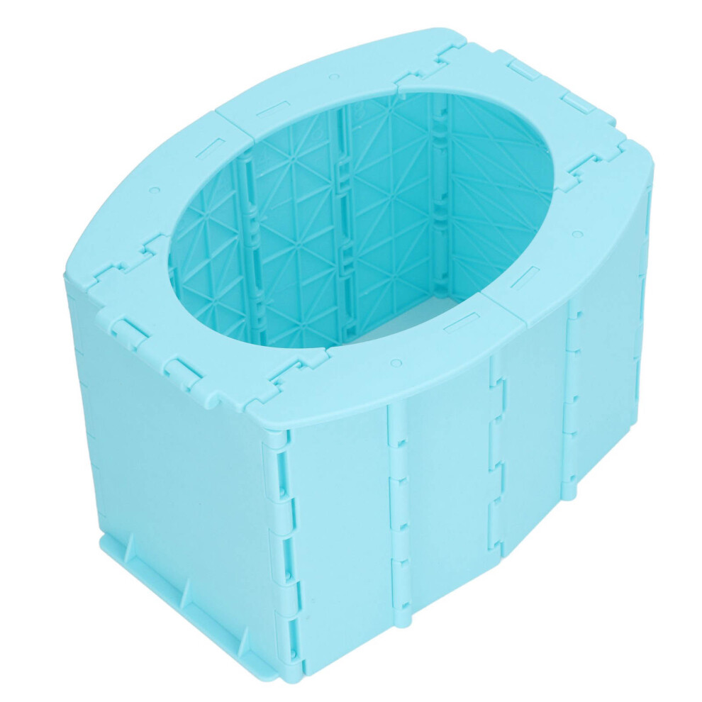 Kids Portable Folding Toilet Seat Bag 22X12x15cm Travel Essential Blue