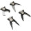 Wire Cutters Steel 5 Replaceable Heads TPR Handle For Leather Plastic Metal 8