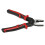 Wire Cutters Steel 5 Replaceable Heads TPR Handle For Leather Plastic Metal 12