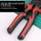 Wire Cutters Steel 5 Replaceable Heads TPR Handle For Leather Plastic Metal 5