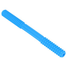 Baby Sicheres Hohles Silikon-Geschmacksrohr für Kleinkinder – Blau, 17,5 cm