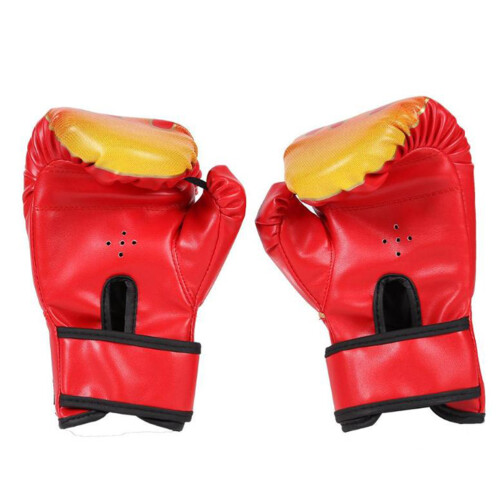 1 Pair Kids Children Boxing Gloves Adjustable 1
