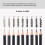 29pcs Drawing Sketch Set Charcoal Pencil with 10