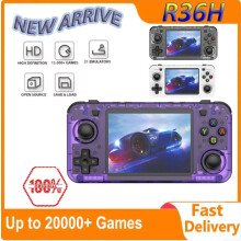 New R36H Retro Handheld Console Open-Source Linux System Classic Game Consoles 3.5 inch IPS Screen 128G Portable Video Player