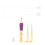 Embroidery Felting Needle Punch Pen with 2 Spring 6