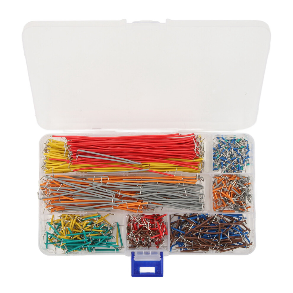 840Pcs Breadboard Jumper Wires Flexible Connecting Cables With Storage Box 6901332299176