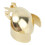 4er-Pack Kerzenlöscher-Ring, eine Größe, 17 g, Gold 15