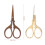 2Pcs Vintage Crane Shaped Stainless Steel Scissors 12