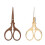 2Pcs Vintage Crane Shaped Stainless Steel Scissors 1