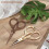 2Pcs Vintage Crane Shaped Stainless Steel Scissors 7