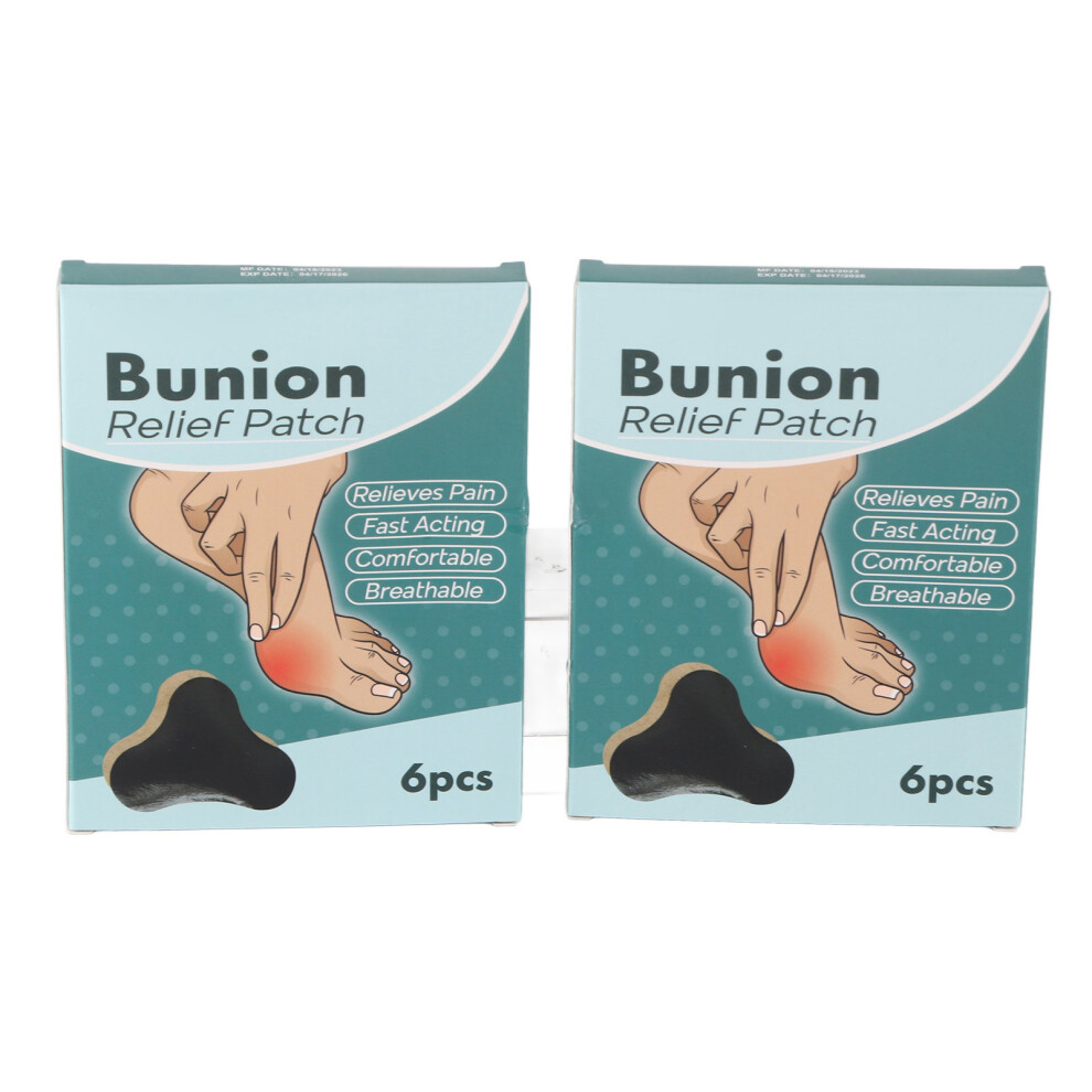 Herbal Pain Relief Patches 12pcs for Bunions Knees and More-image-OPC-PJBCRYV-NEW