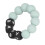 hellgrünes Baby-Silikon-Perlen-Beißarmband 11