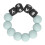 hellgrünes Baby-Silikon-Perlen-Beißarmband 2