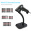 HS10 USB Barcodescanner 165x70x90mm ABS Schwarz 13