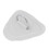 6er-Set PVC-D-Ring Patch Elastikseil Grau 9,3 oz 12