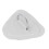 6er-Set PVC-D-Ring Patch Elastikseil Grau 9,3 oz 6