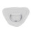 6er-Set PVC-D-Ring Patch Elastikseil Grau 9,3 oz 11