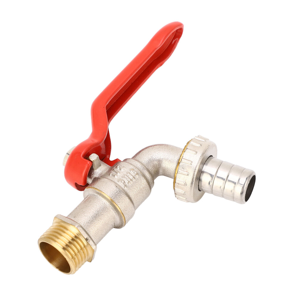 Male Threaded Brass Water Valve G1/2In Inlet G3/4In Outlet For Washing Machines 4681332307010