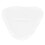 6er-Set PVC-D-Ring Patch Elastikseil Weiß 9,3 oz 9