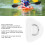 6er-Set PVC-D-Ring Patch Elastikseil Weiß 9,3 oz 4