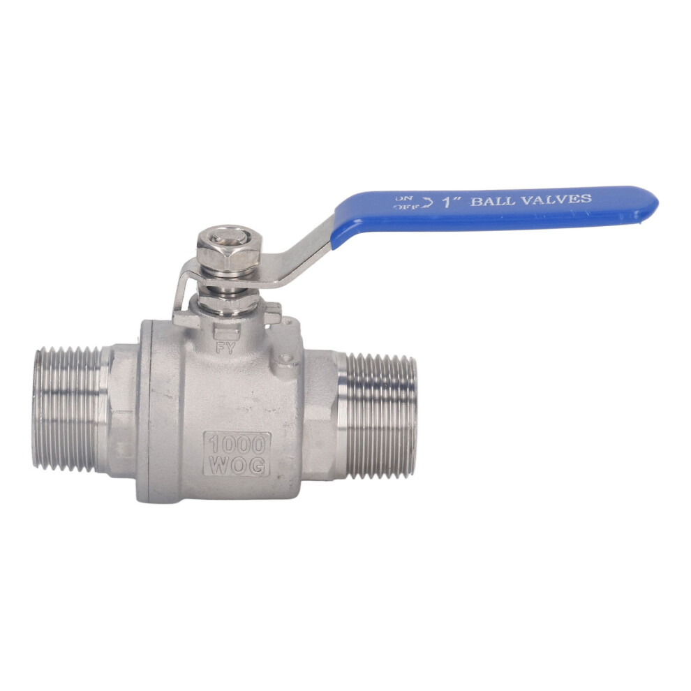 Corrosion Resistant 1In Ball Valve For Water Oil Gas Uses Npt Male 9351332308953