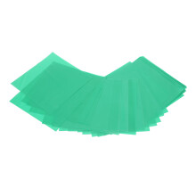 Grüner 0,18 mm Zahn-Gummidamm - 36 Stk. 152 152 mm