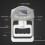 Grauer digitaler Griffkraftmesser ABS 388 g 4