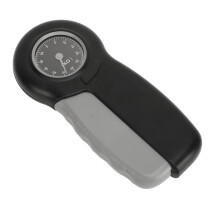 Dunkelgraues Griffkraftmessgerät ergonomischer Handdynamometer für alle Benutzer