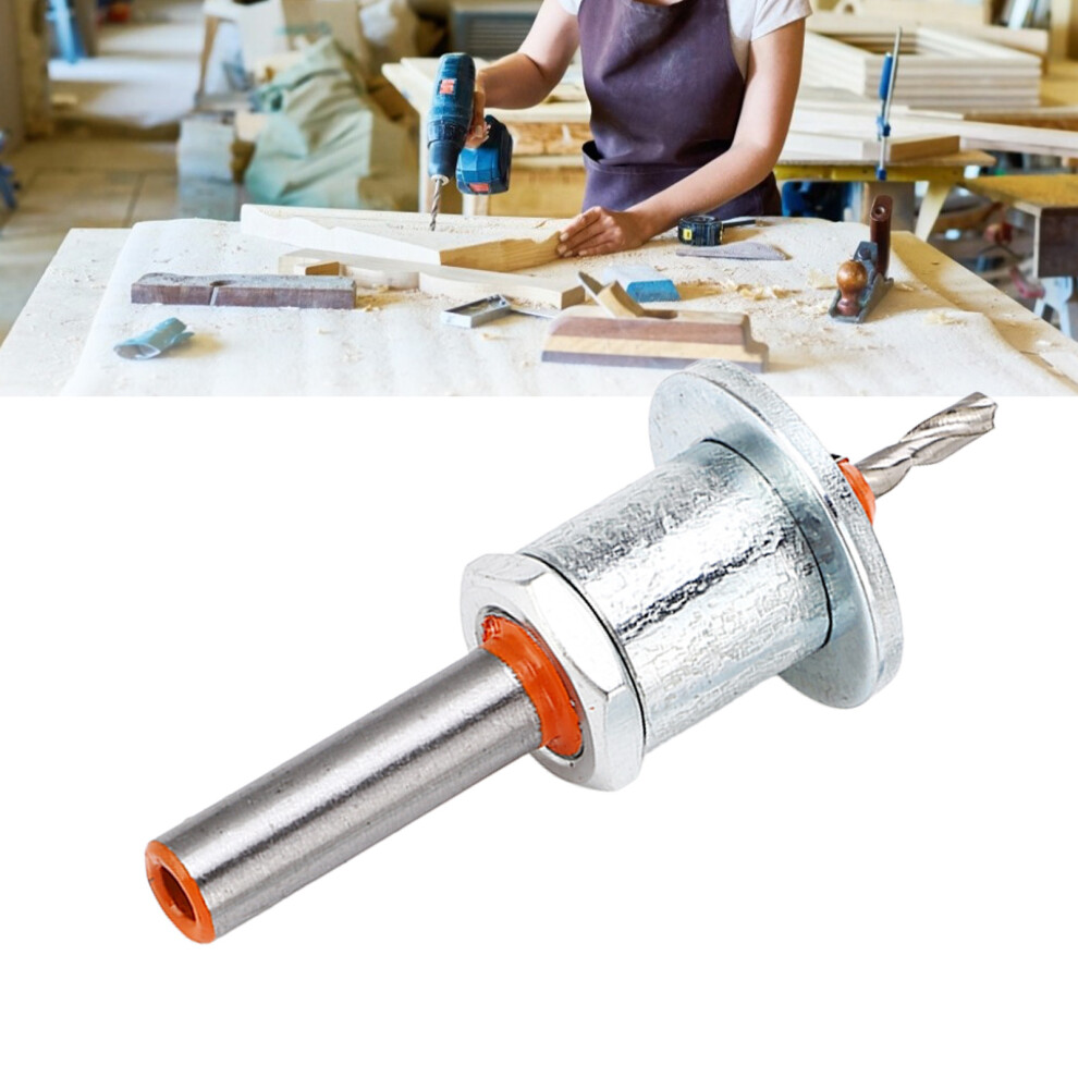 Silver 3.5 X 8Mm Alloy Steel Countersink Drill Bit For Woodwork 4911332310971