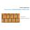 Sustainable Bamboo Wood Wireless Keyboard and Mouse Combo Gift Ready 3