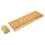 Sustainable Bamboo Wood Wireless Keyboard and Mouse Combo Gift Ready 15